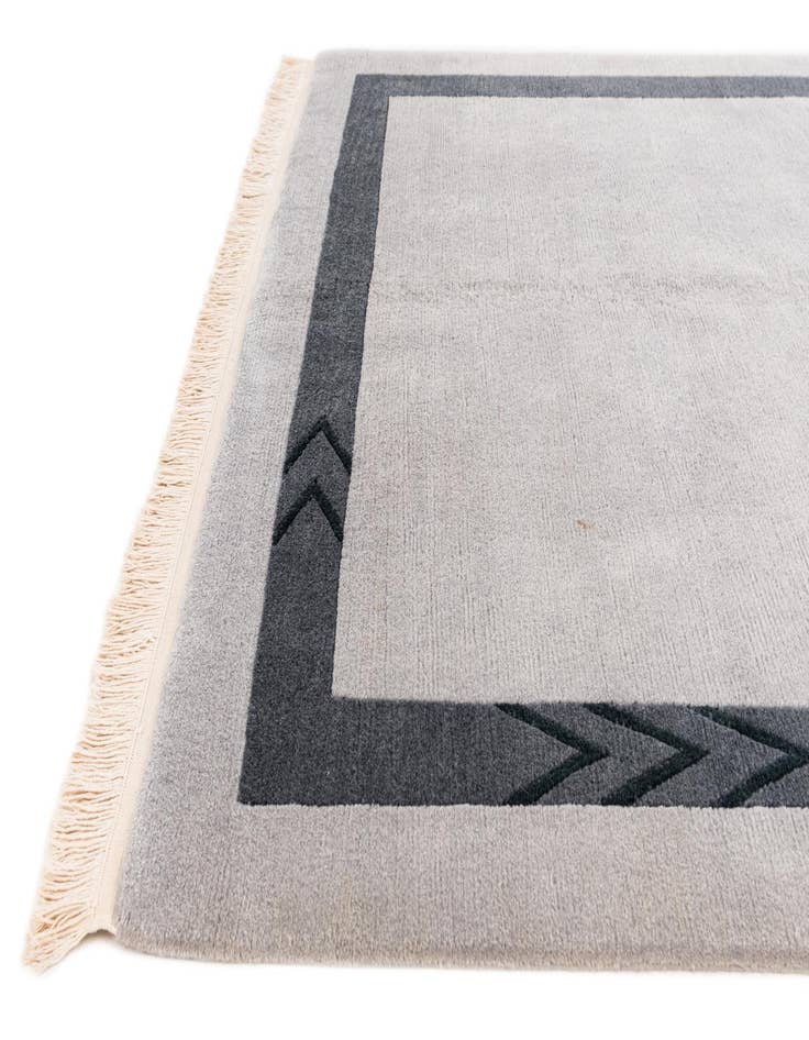 Detail image of 5' 8 x 7' 9 Hand Knotted Tibet Wool Rug