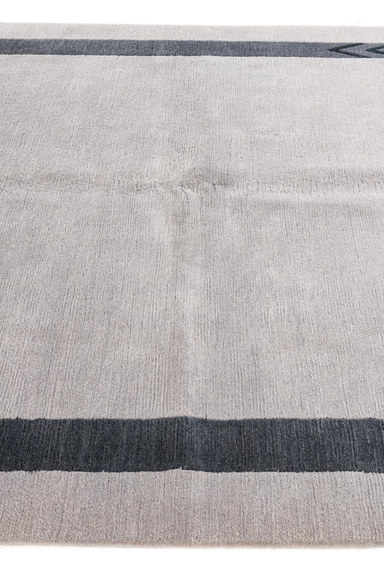 5' 8 x 7' 9 Hand Knotted Tibet Wool Rug