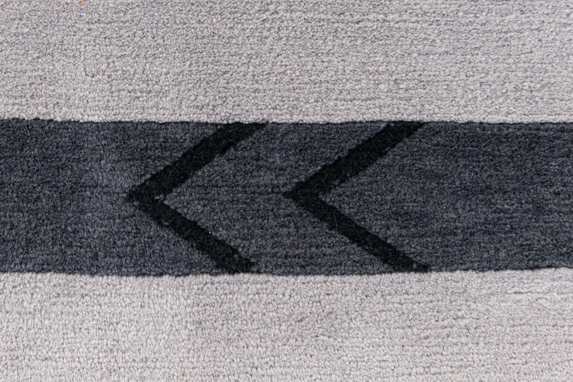 5' 8 x 7' 9 Hand Knotted Tibet Wool Rug