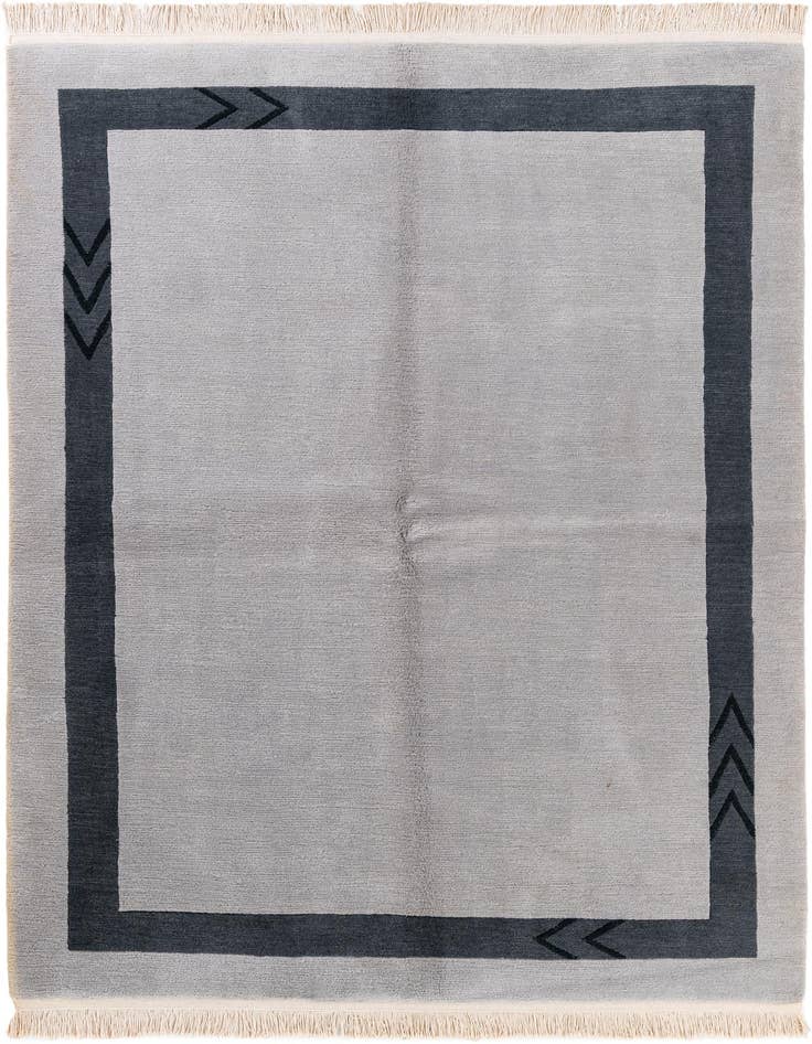 Detail image of 5' 8 x 7' 9 Hand Knotted Tibet Wool Rug