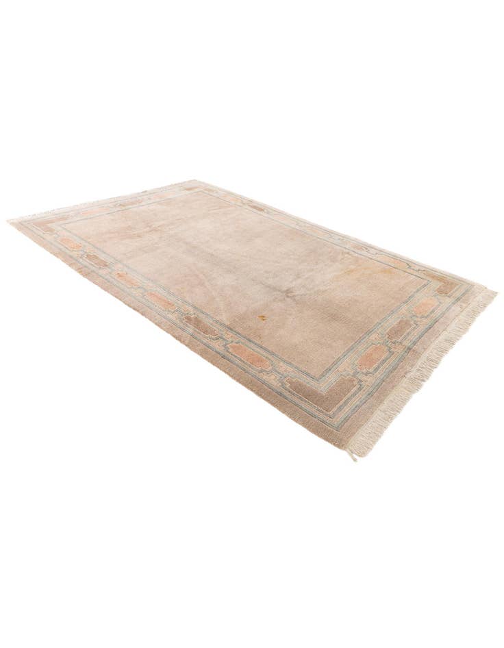 Detail image of 6' 6 x 9' 8 Hand Knotted Tibet Wool Rug
