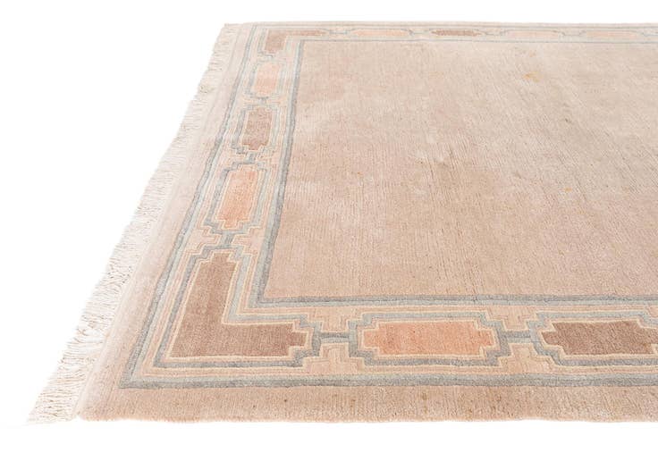 Detail image of 6' 6 x 9' 8 Hand Knotted Tibet Wool Rug