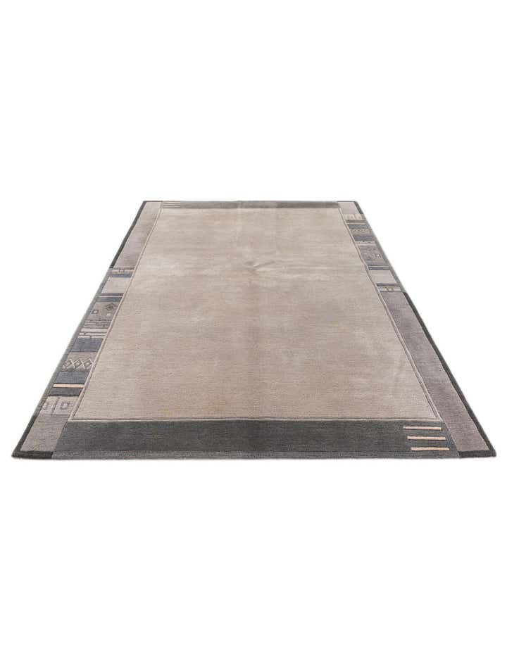 5' 8 x 7' 10 Hand Knotted Tibet Wool Rug