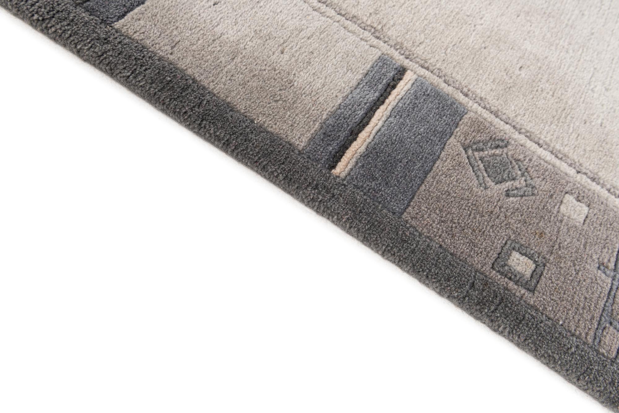 5' 8 x 7' 10 Hand Knotted Tibet Wool Rug