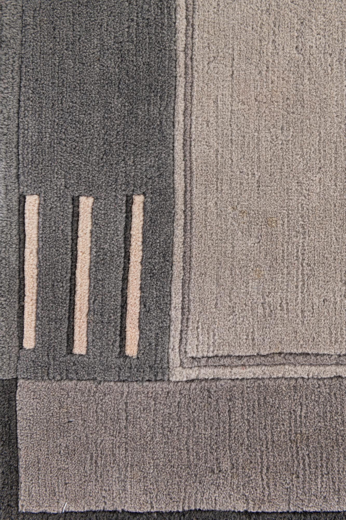 5' 8 x 7' 10 Hand Knotted Tibet Wool Rug