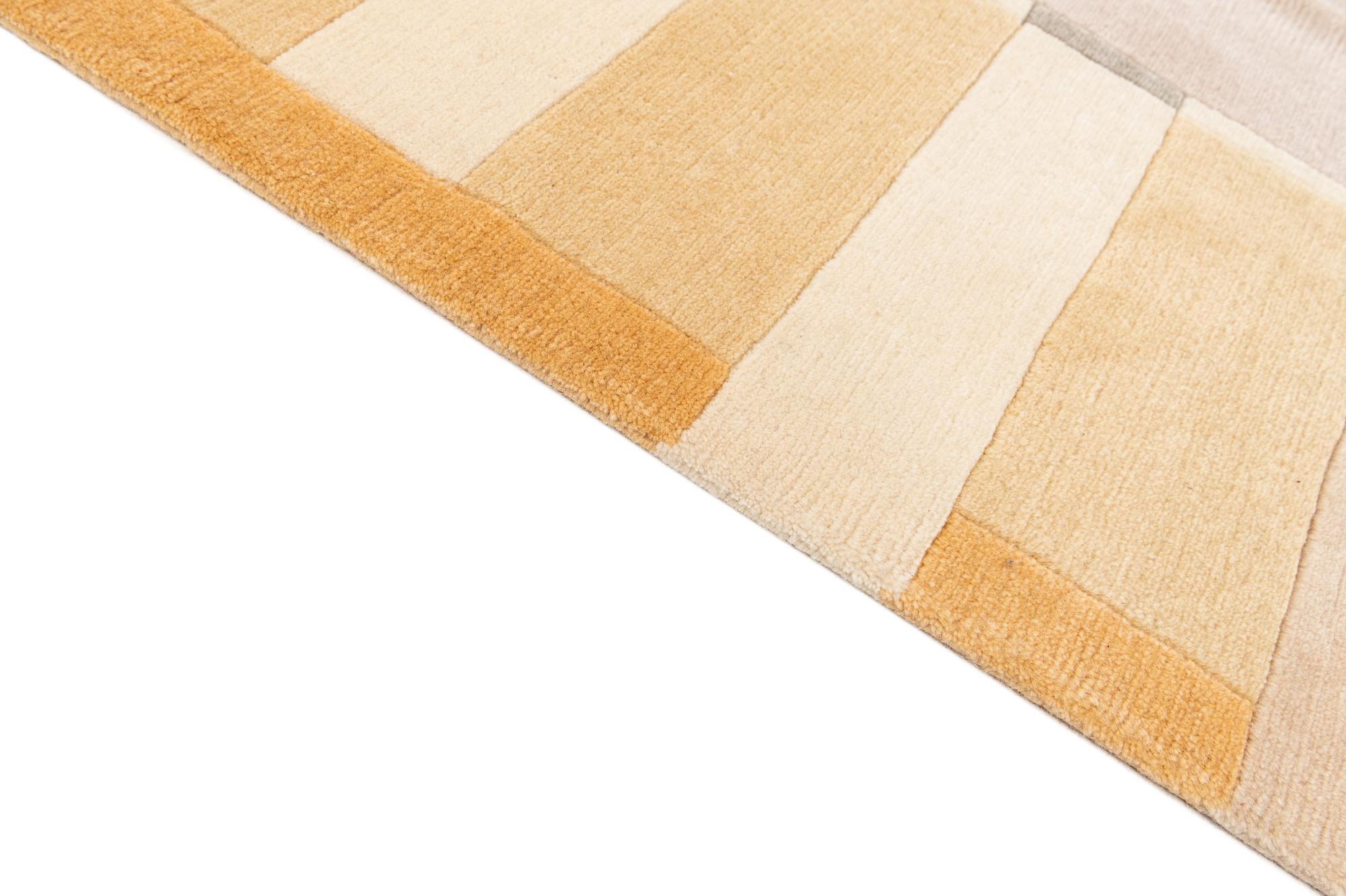 9' 10 x 13' 1 Hand Knotted Tibet Wool Rug
