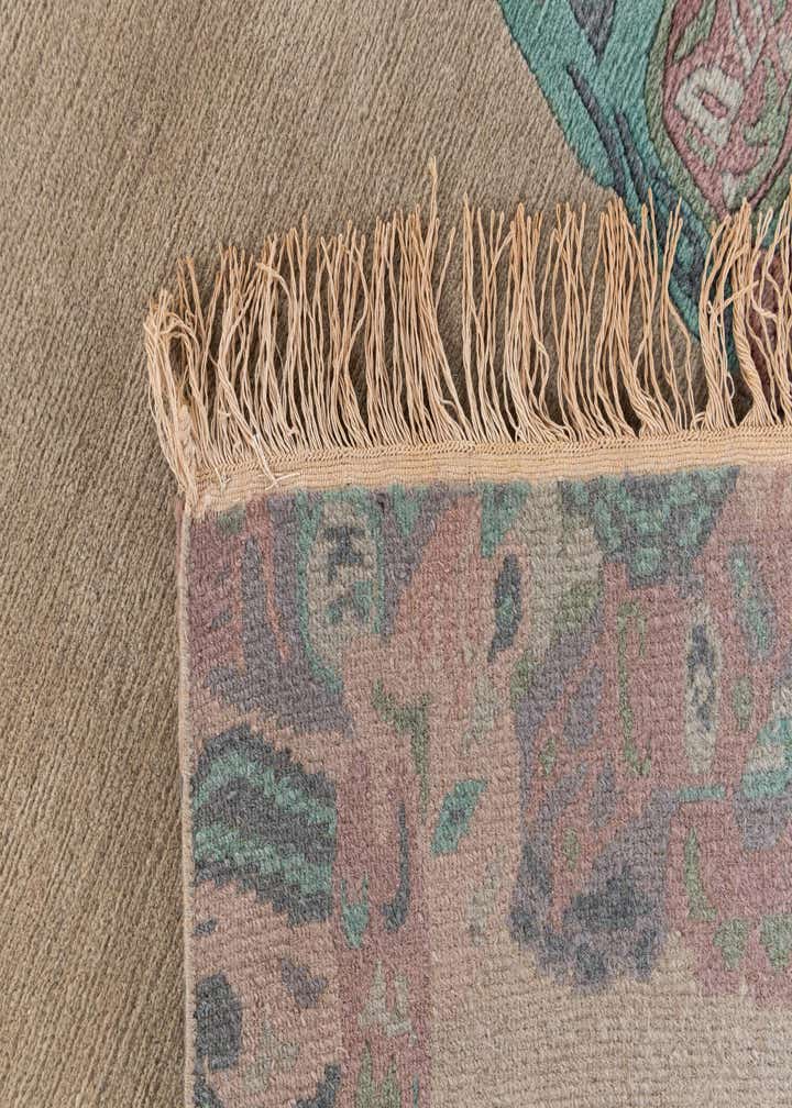 3' 2 x 5' 4 Hand Knotted Tibet Wool Rug
