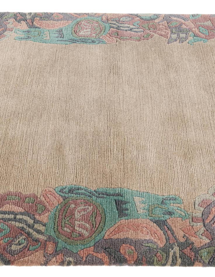 Detail image of 3' 2 x 5' 4 Hand Knotted Tibet Wool Rug