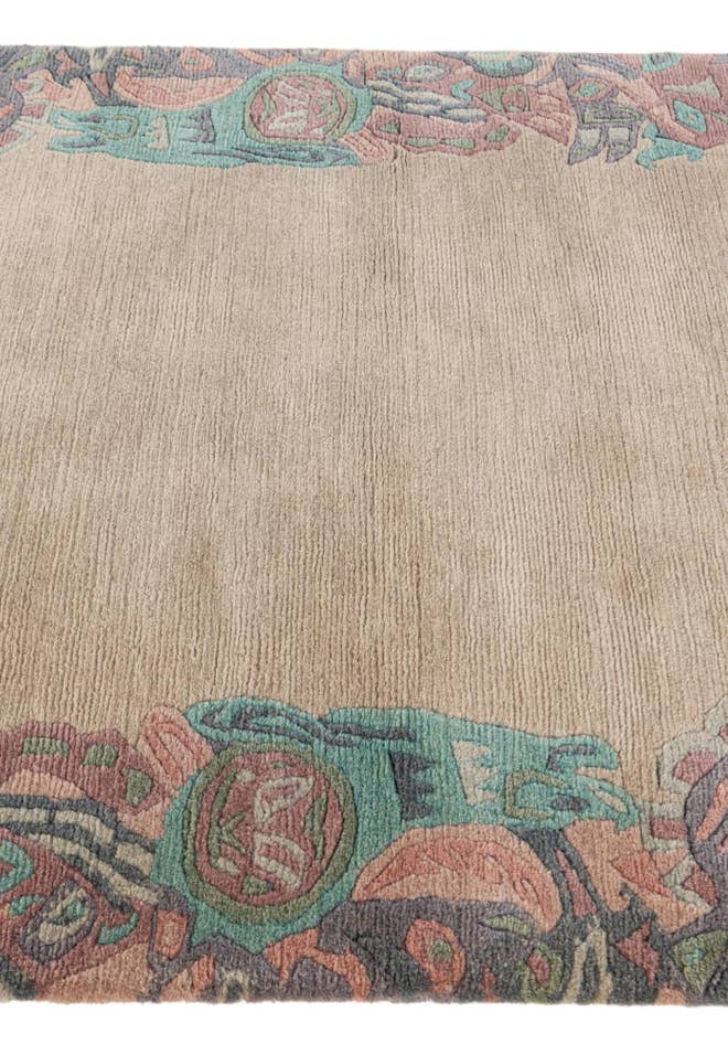 Detail image of 95cm x 165cm anudado a mano Tibet Alfombra Lana