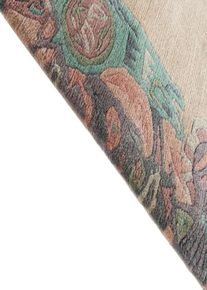 3' 2 x 5' 4 Hand Knotted Tibet Wool Rug