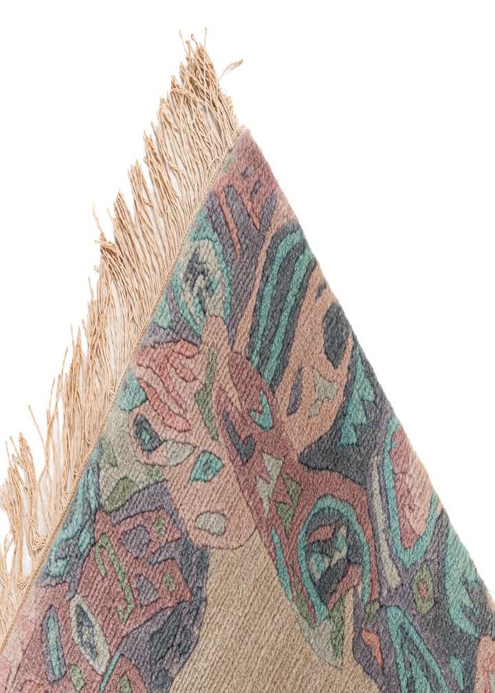 3' 2 x 5' 4 Hand Knotted Tibet Wool Rug