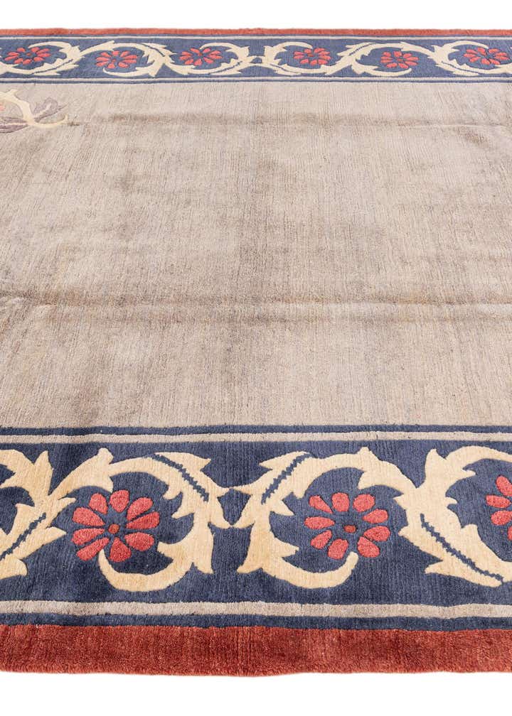 8' x 10' 1 Hand Knotted Tibet Wool Rug