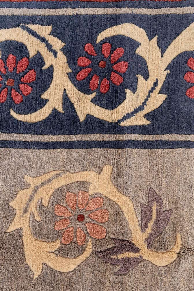 8' x 10' 1 Hand Knotted Tibet Wool Rug
