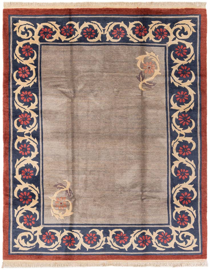 Detail image of 8' x 10' 1 Hand Knotted Tibet Wool Rug