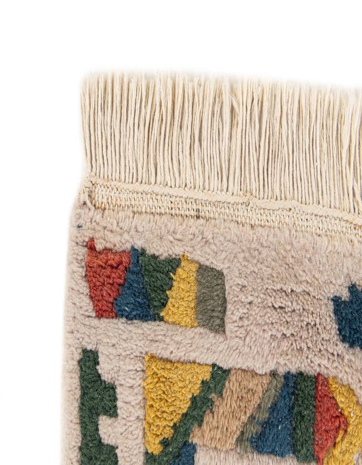 Detail image of 2' 1 x 2' 11 Hand Knotted Tibet Wool Rug