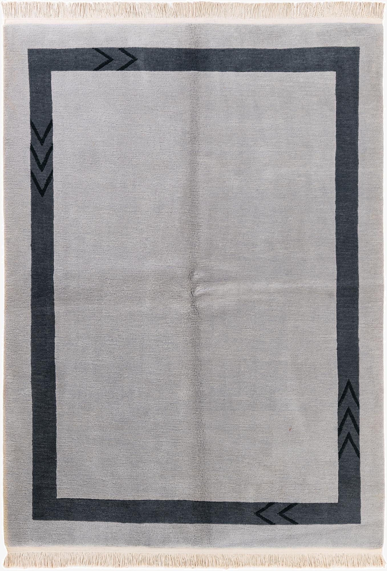 173cm x 235cm  Hand Knotted Tibet Wool Alfombra