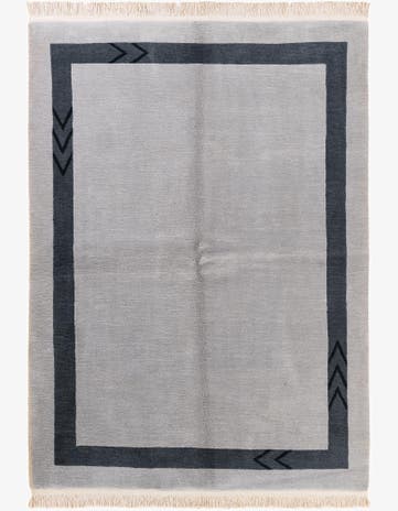 5' 8 x 7' 9 Hand Knotted Tibet Wool Rug