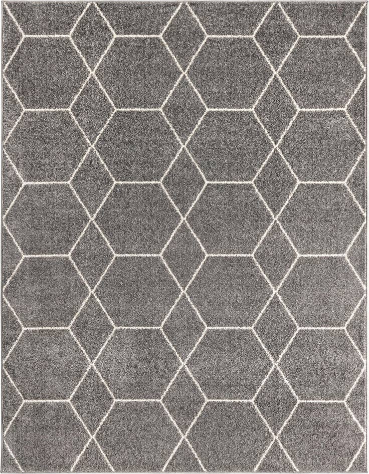 Detail image of 7' x 10' Trellis Frieze Rug