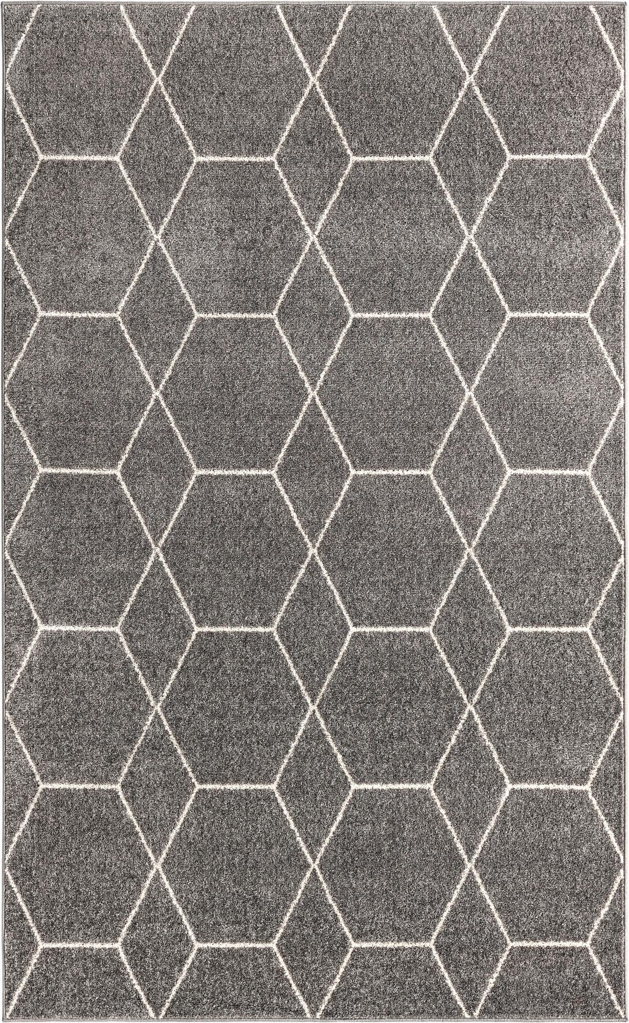 Primary image 5' 3 x 8' Trellis Frieze Rug