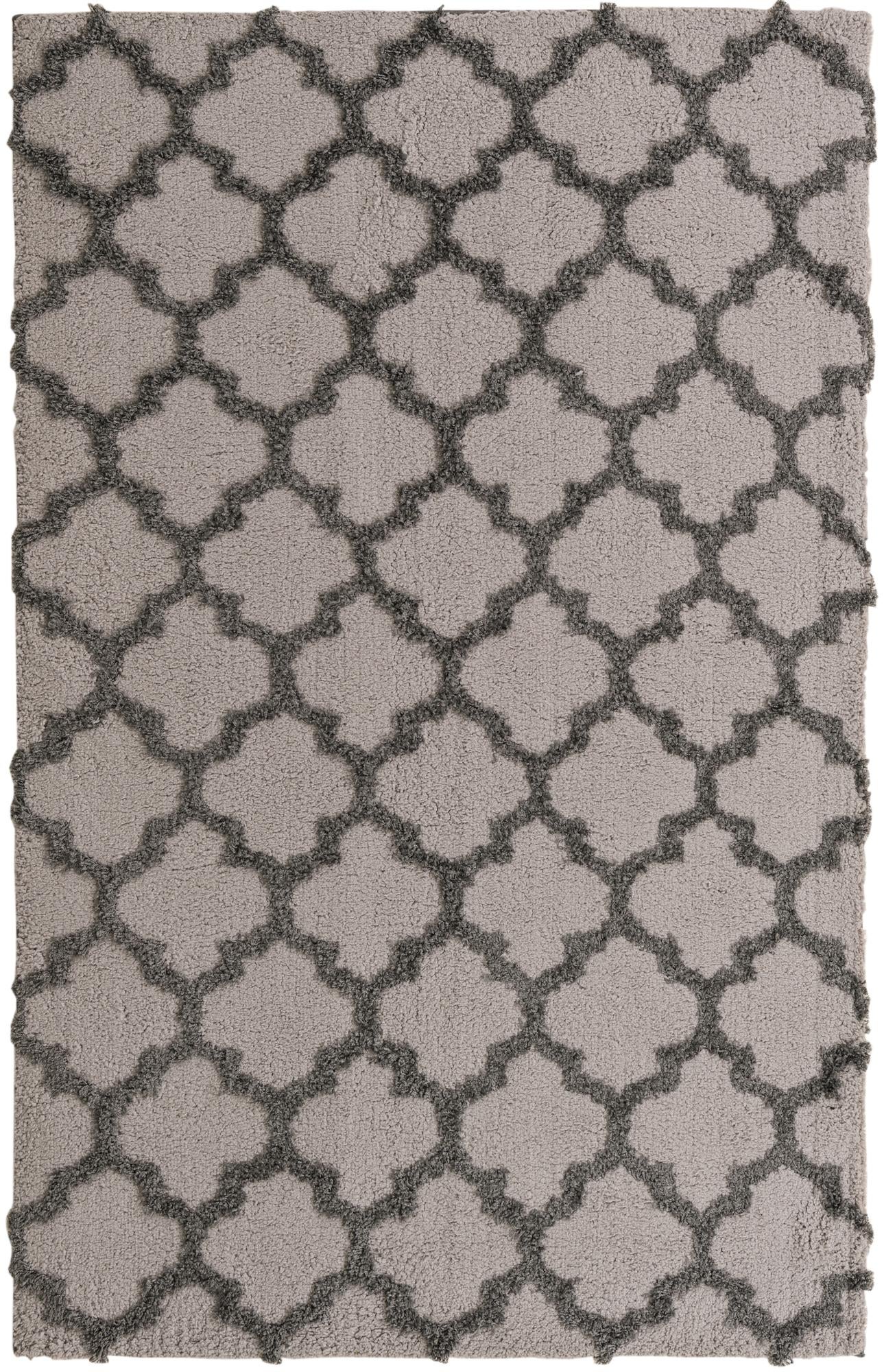 5' x 7' 10 Trellis Shag Rug
