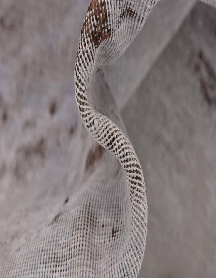 Detail image of 9' x 12'  Hand Knotted Ultra Vintage Persian Wool Rug