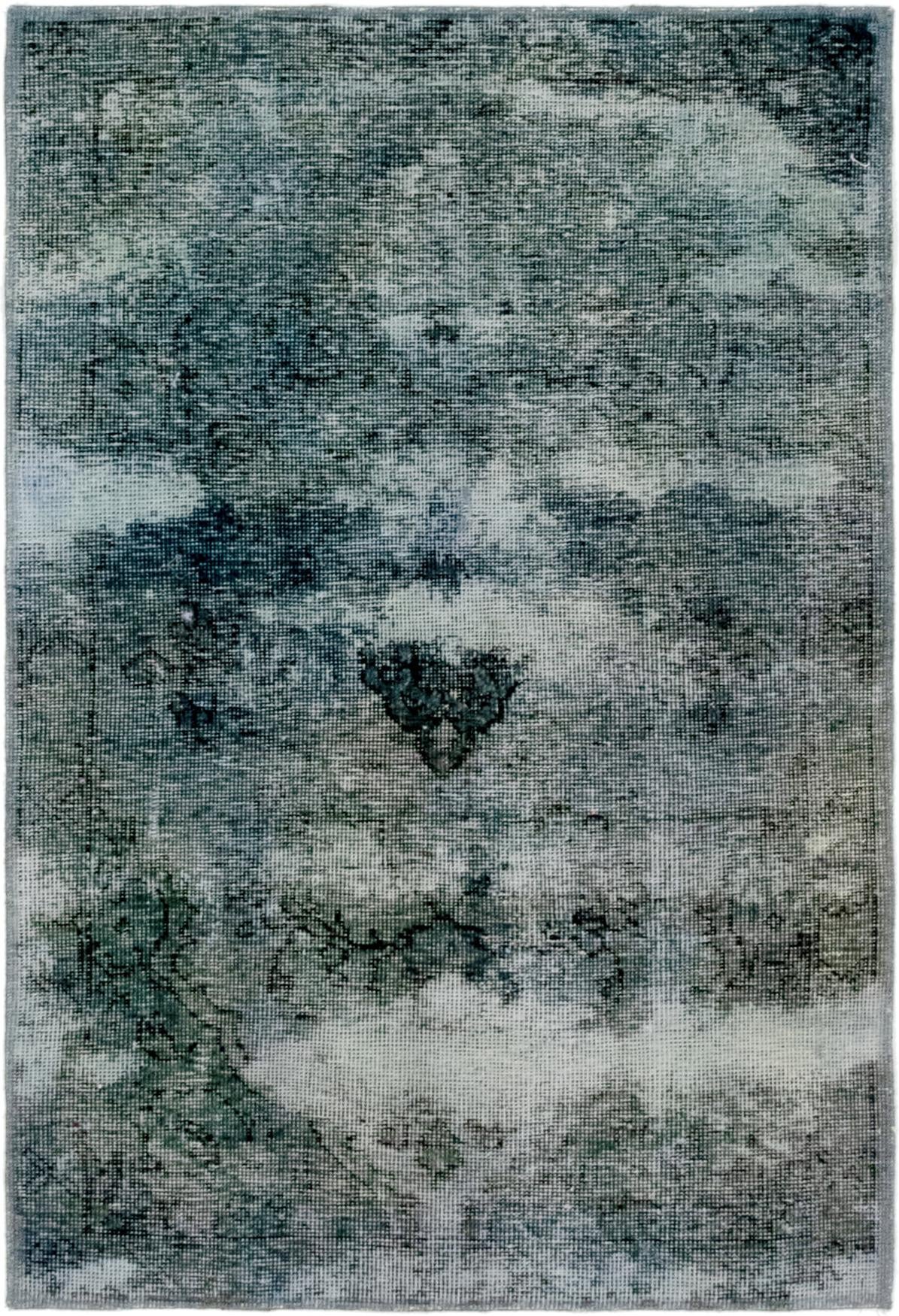 3' x 4' 7 Hand Knotted Ultra Vintage Persian Wool Rug