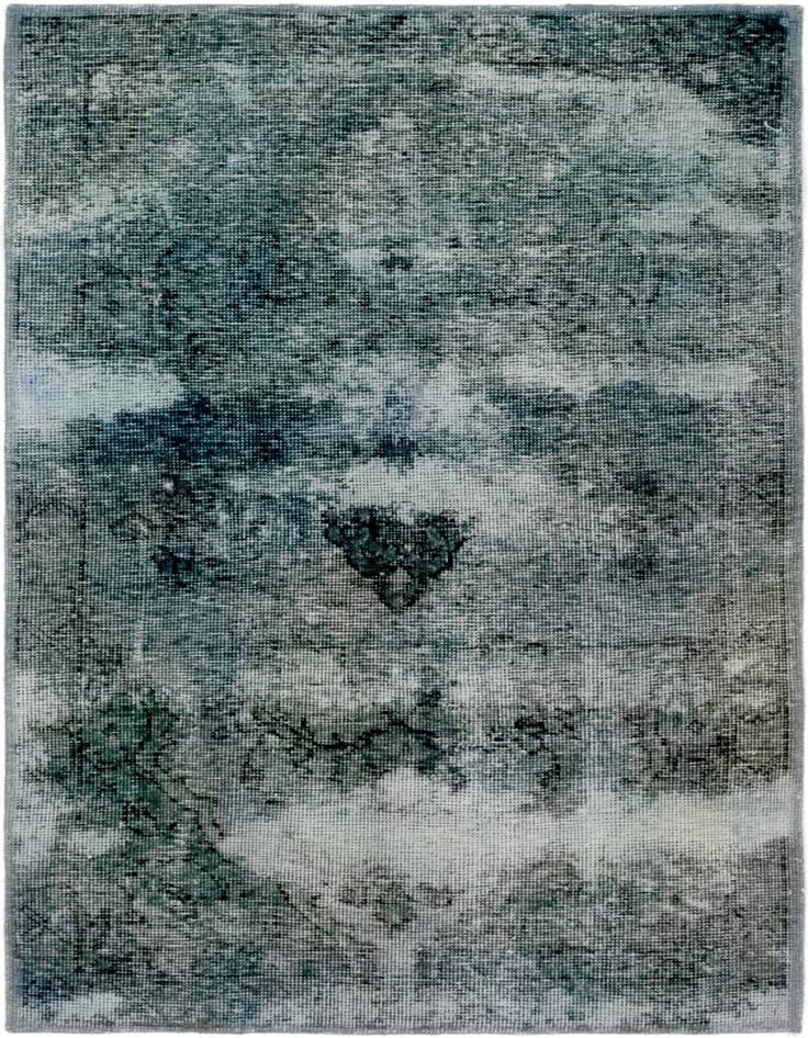 Detail image of 3' x 4' 7 Hand Knotted Ultra Vintage Persian Wool Rug