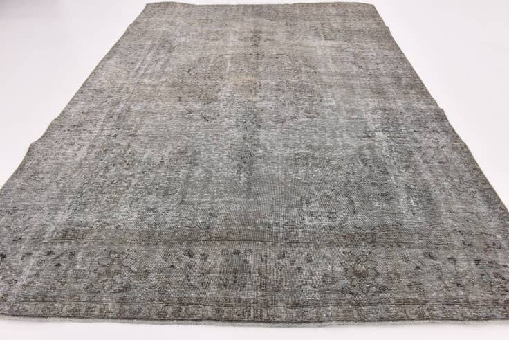 Detail image of 7' 10 x 11' Hand Knotted Ultra Vintage Persian Wool Rug