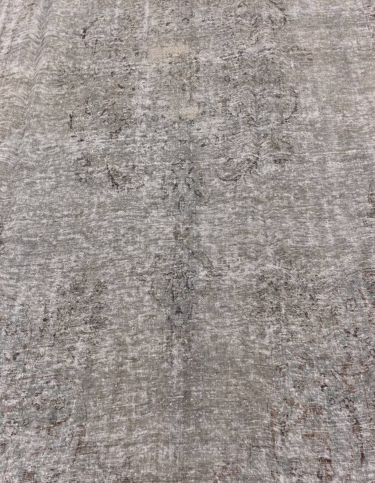 Detail image of 7' 10 x 11' Hand Knotted Ultra Vintage Persian Wool Rug