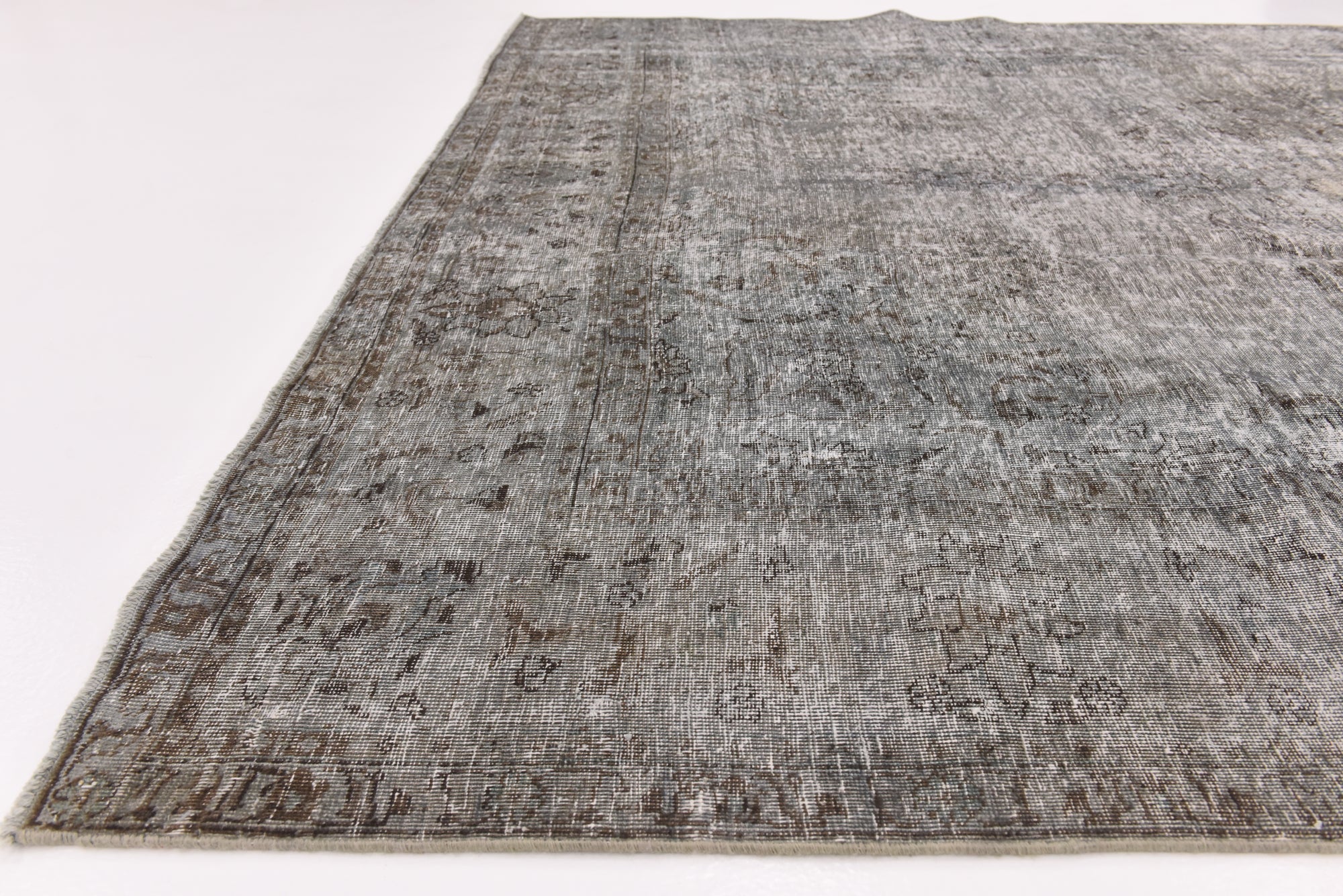 7' 10 x 11' Hand Knotted Ultra Vintage Persian Wool Rug