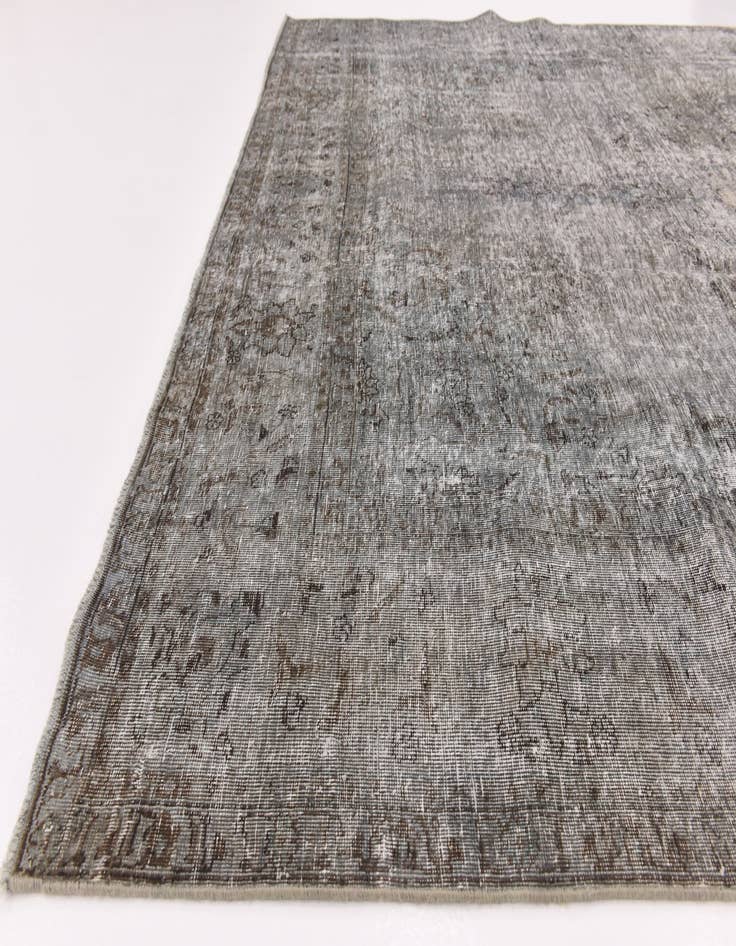 Detail image of 7' 10 x 11' Hand Knotted Ultra Vintage Persian Wool Rug