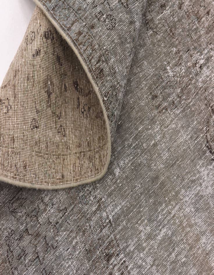 Detail image of 7' 10 x 11' Hand Knotted Ultra Vintage Persian Wool Rug