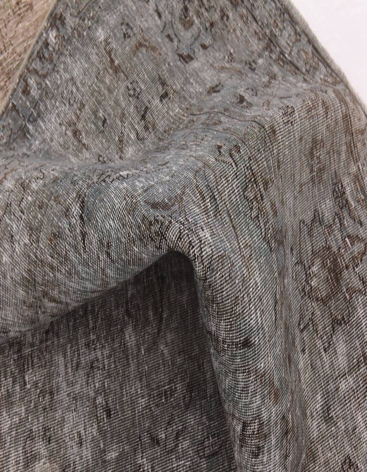 Detail image of 7' 10 x 11' Hand Knotted Ultra Vintage Persian Wool Rug