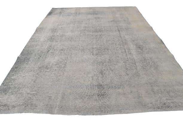 9' 8 x 13' Hand Knotted Ultra Vintage Persian Wool Rug