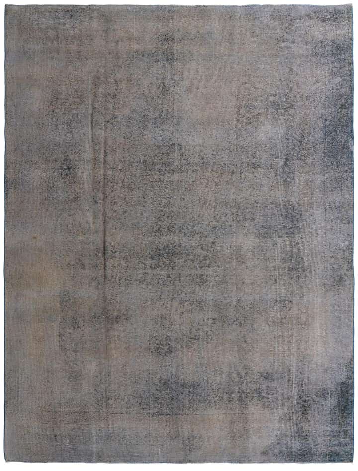 9' 8 x 13' Hand Knotted Ultra Vintage Persian Wool Rug