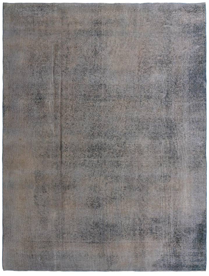 Detail image of 9' 8 x 13' Hand Knotted Ultra Vintage Persian Wool Rug