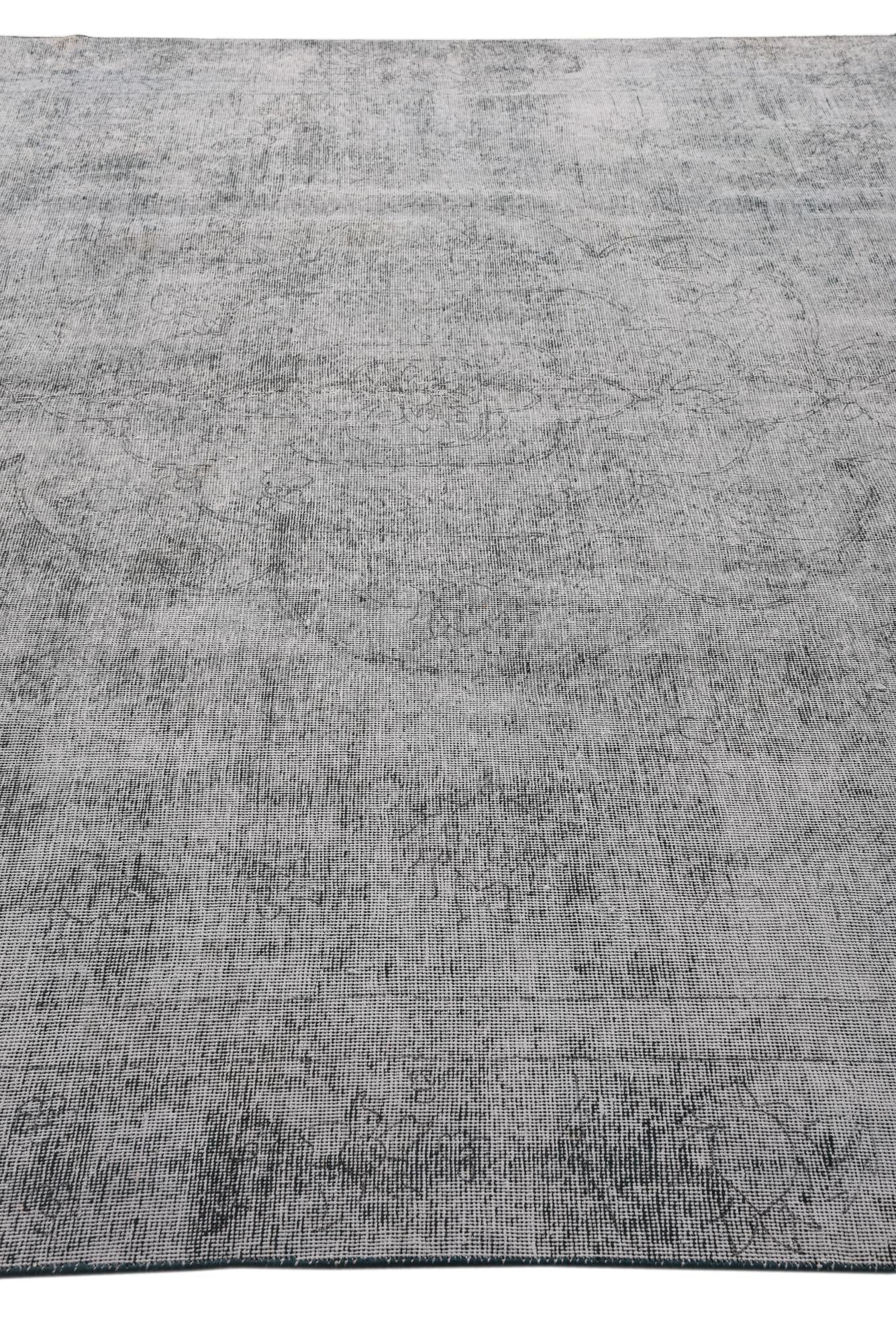 9' x 11' 9 Hand Knotted Ultra Vintage Persian Wool Rug