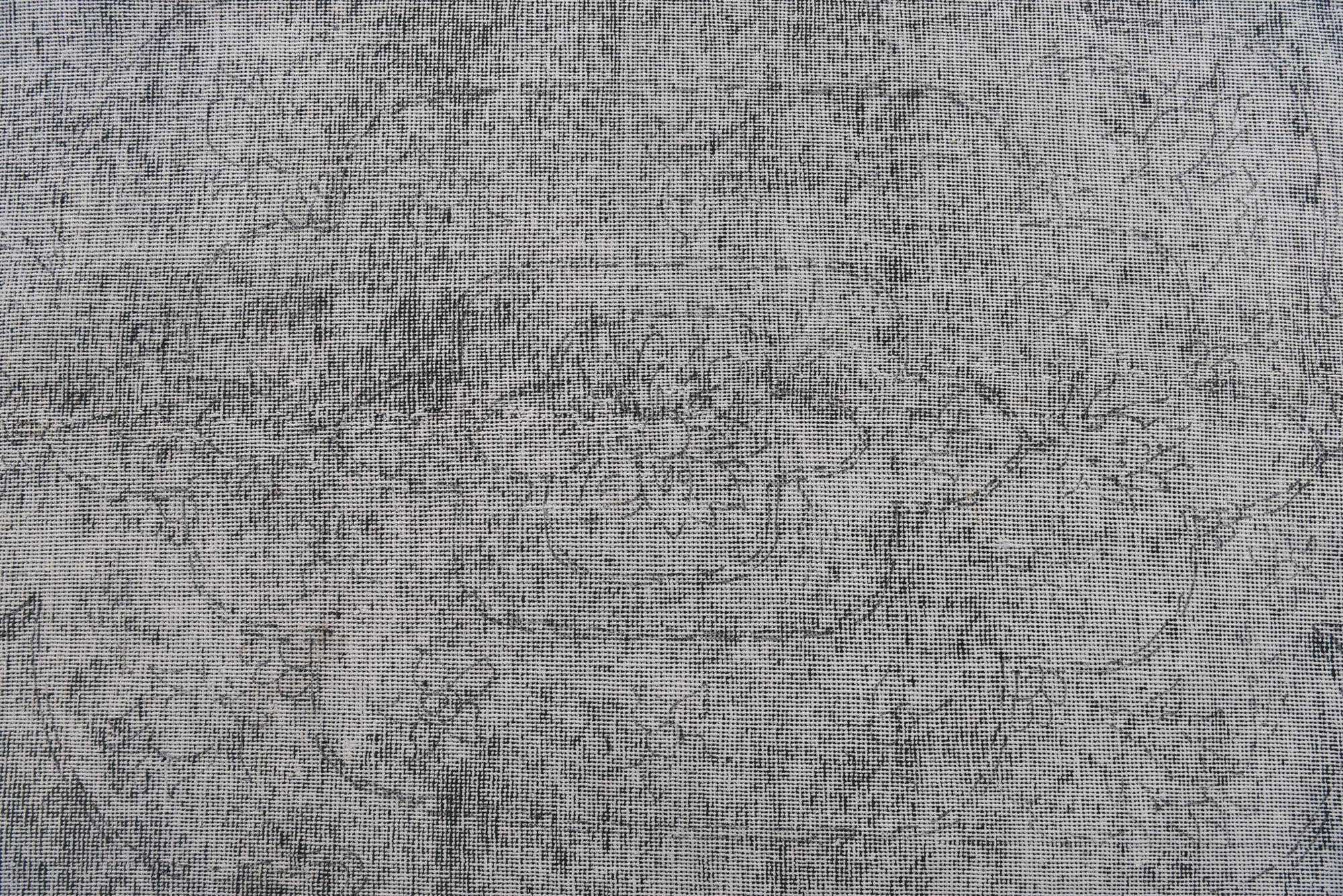 9' x 11' 9 Hand Knotted Ultra Vintage Persian Wool Rug