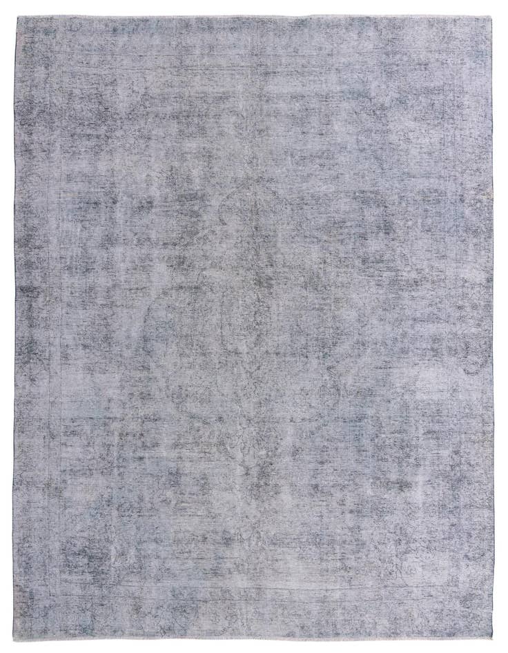 Detail image of 9' x 11' 9 Hand Knotted Ultra Vintage Persian Wool Rug