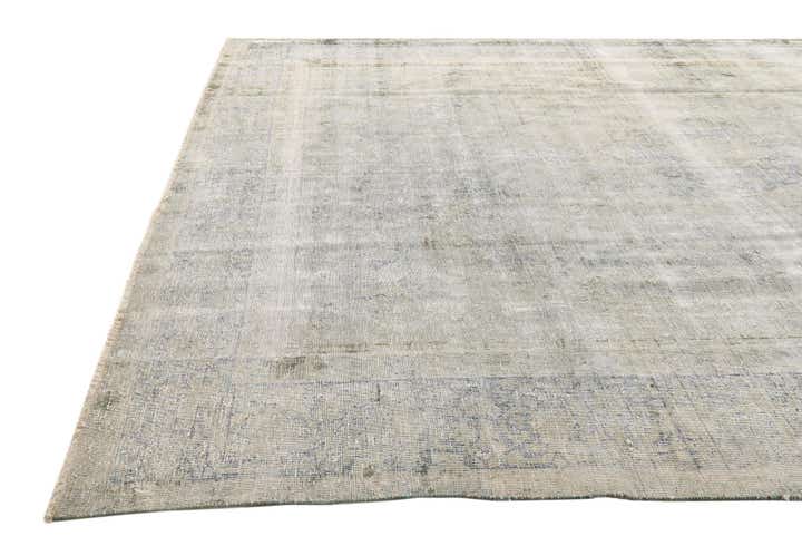 9' 2 x 12' Hand Knotted Ultra Vintage Persian Wool Rug