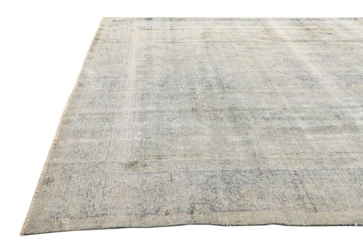 Detail image of 9' 2 x 12' Hand Knotted Ultra Vintage Persian Wool Rug