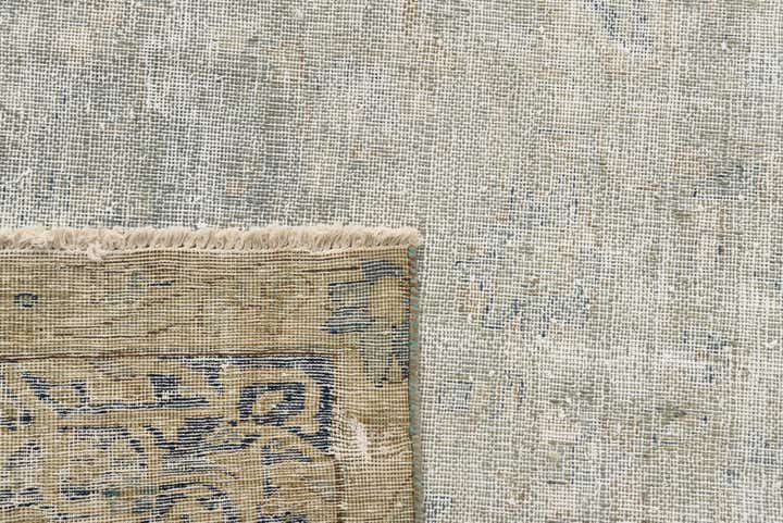 9' 2 x 12' Hand Knotted Ultra Vintage Persian Wool Rug