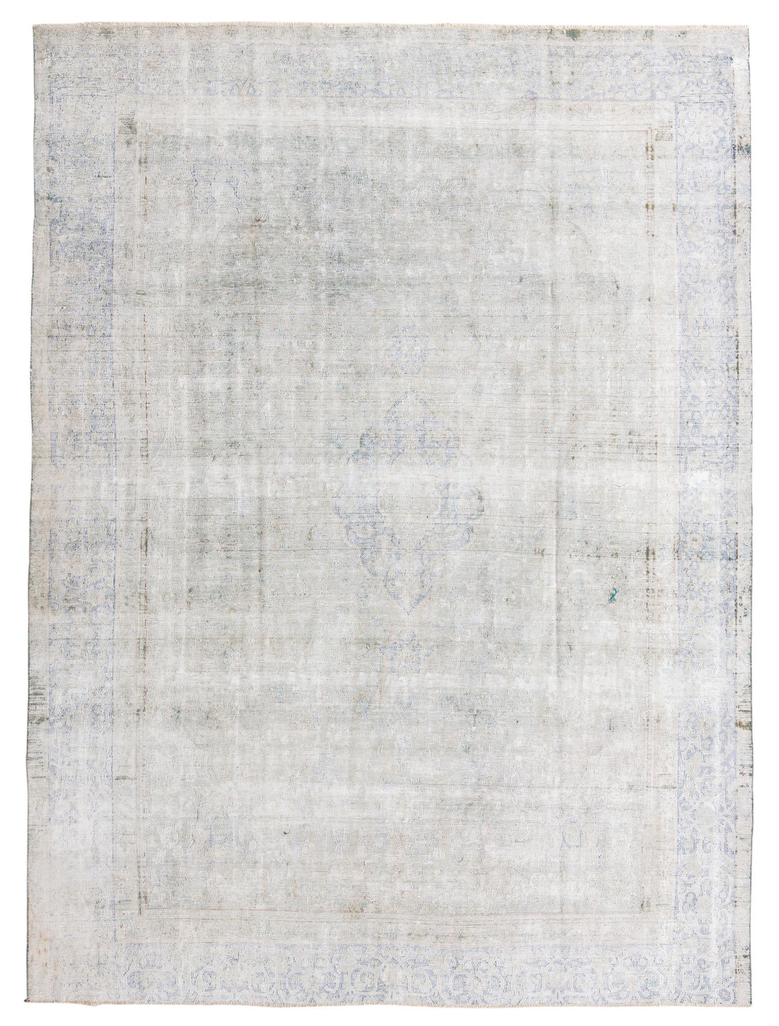 9' 2 x 12' Hand Knotted Ultra Vintage Persian Wool Rug