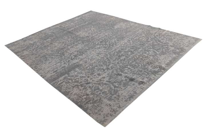 8' x 9' 7 Hand Knotted Ultra Vintage Persian Wool Rug