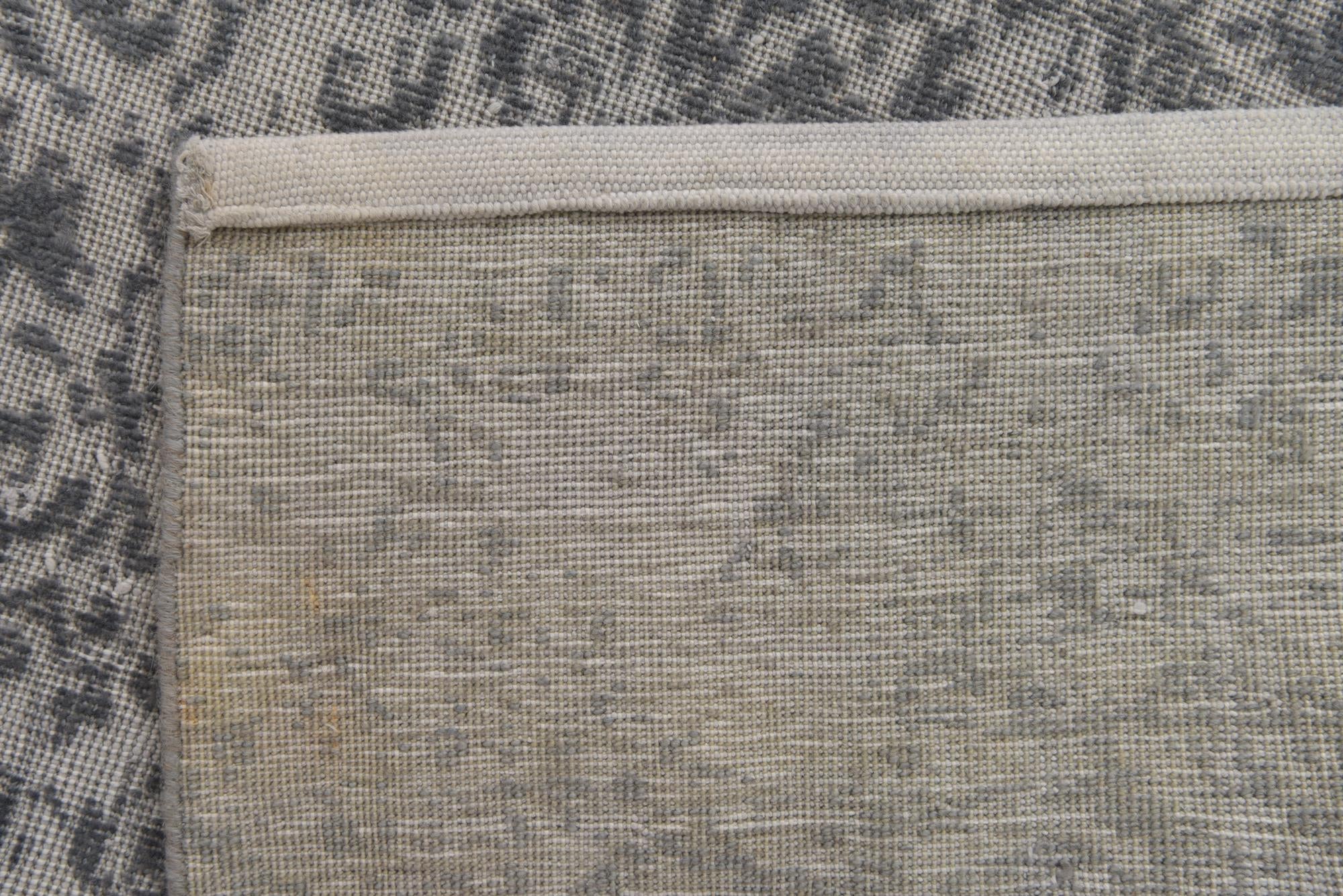 8' x 9' 7 Hand Knotted Ultra Vintage Persian Wool Rug