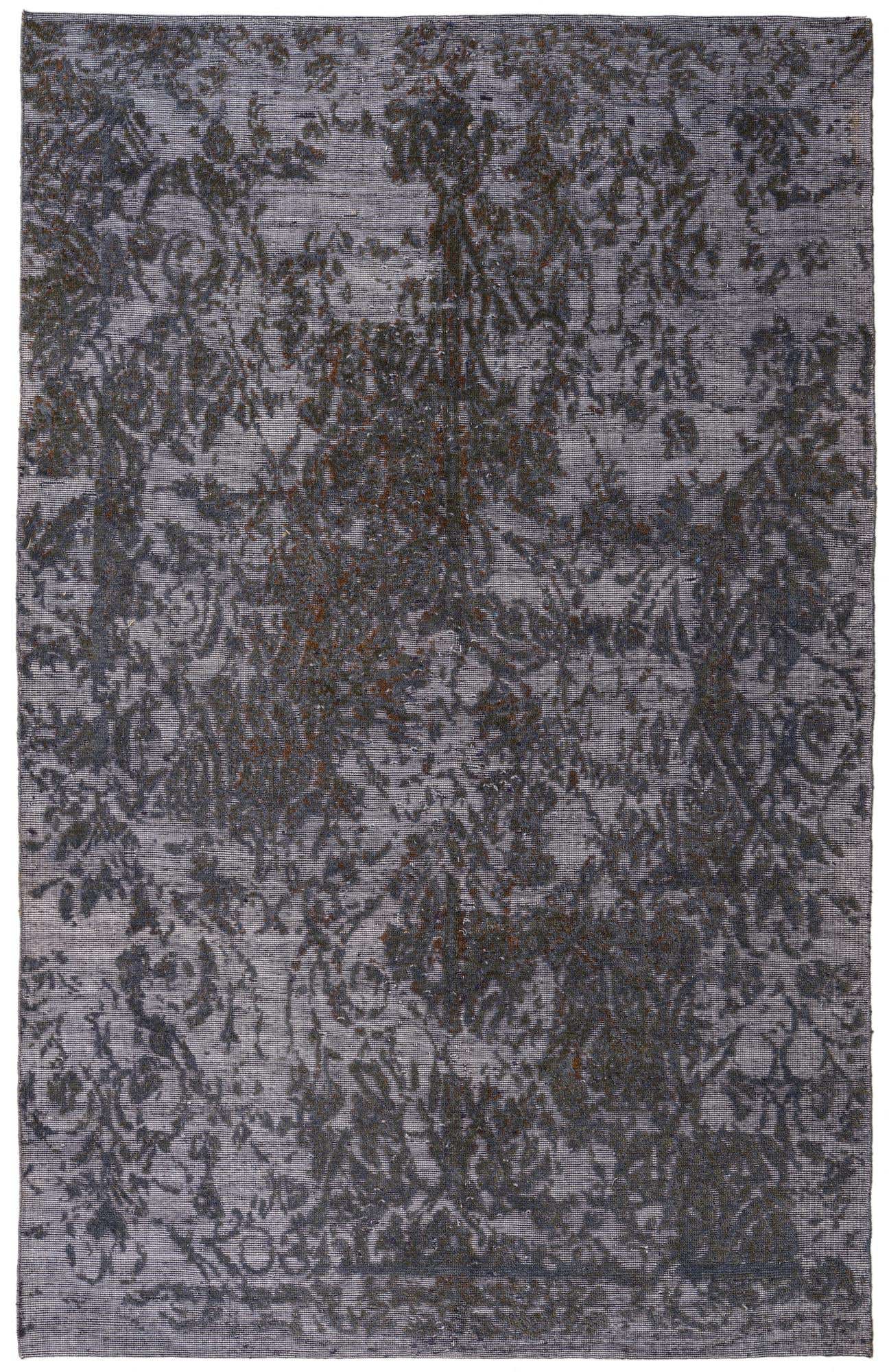 6' 2 x 9' 7 Hand Knotted Ultra Vintage Persian Wool Rug