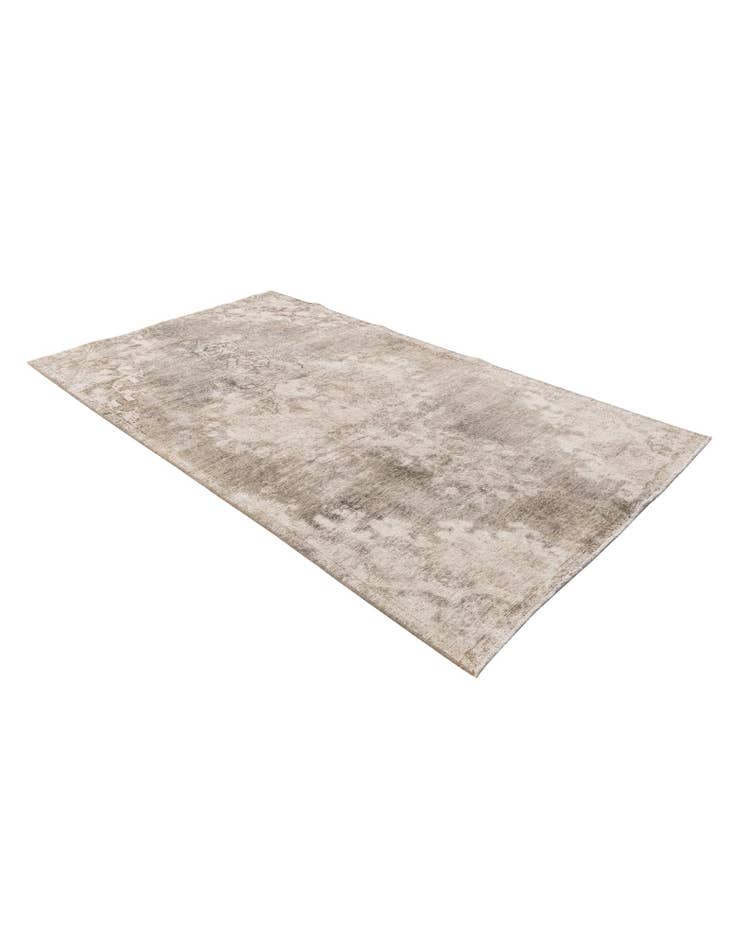 Detail image of 4' 9 x 8' 4  Hand Knotted Ultra Vintage Persian Wool Rug