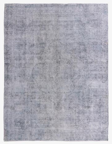 9' x 11' 9 Hand Knotted Ultra Vintage Persian Wool Rug