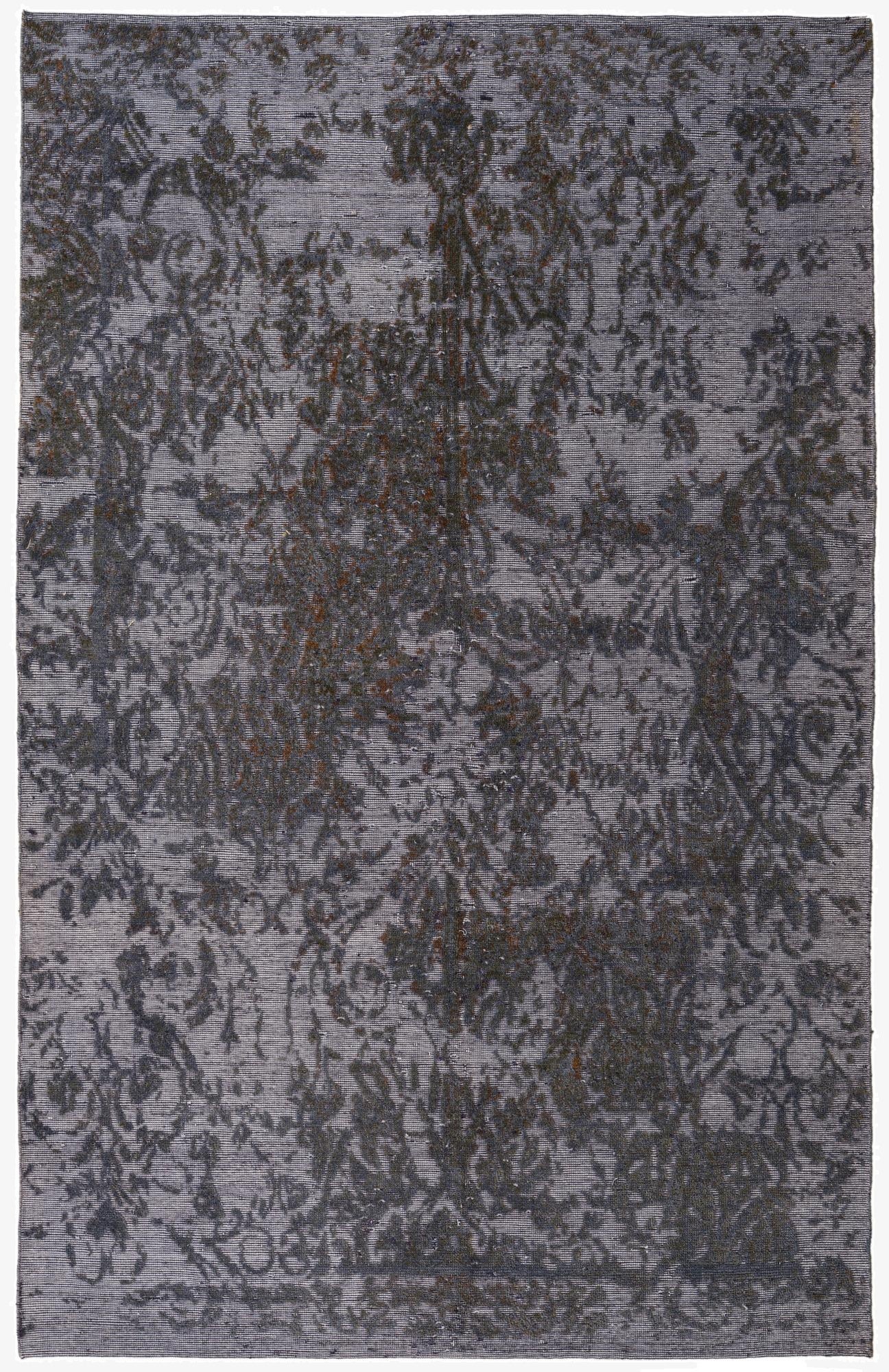 6' 2 x 9' 7  Hand Knotted Ultra Vintage Persian Wool Rug