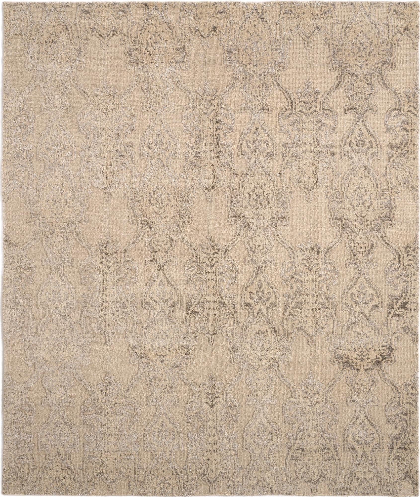 8' x 9' 9 Hand Knotted Vintage Royal Rug